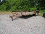 Bumper Pull Utility Trailer 16' NO TITLE