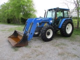 New Holland T5070 with Loader SN Z8JH11555