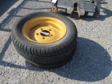 (2) 185/65/R14 Tires and Wheels for Vermeer Rake