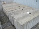 (6) 2x2x6 Concrete Blocks