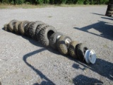 (12) Assorted ATV Tires some with wheels