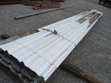 Approximately 50 Sheets 26' Galvanized R-Panel