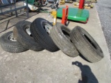 Assorted Tires and Wheels