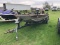 Aluminum Bass Boat with Trailer and Outboard