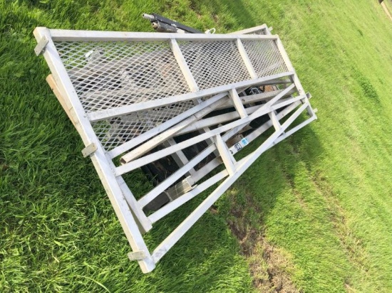 Sullivans Aluminum Fan Cage and Trim Chute