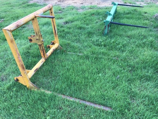 3 point hay fork