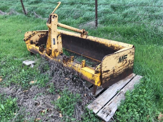 MF Box Scraper 7' with Scarifires