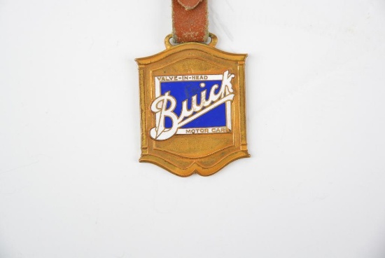 Buick Automobile Enamel Metal Watch Fob