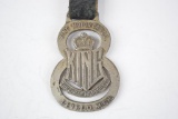King Automobile Metal Watch Fob