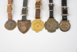 5- Winged Logo Watch Fobs