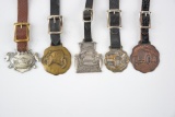 5- Automobile Graphic Metal Watch Fobs