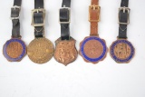 5- Automobile School, Club, and Association Watch Fobs