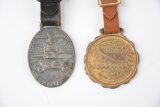 2- Indianapolis Metal Watch Fobs