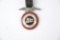 The Automobile Club of America enamel metal watch fob