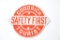 Goodrich Safety First Tourist Pocelain Radiator Badge (TAC)