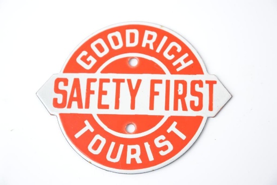 Goodrich Safety First Tourist Pocelain Radiator Badge (TAC)