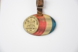 The Uncle Sam Oil Company Celluloid Watch Fob
