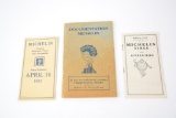 1932 Michelin Booklet and 1917 & 1923 Price List