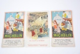 3-Michelin post cards