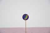 Goodyear Tires w/world in a tire logo enamel metal stick pin