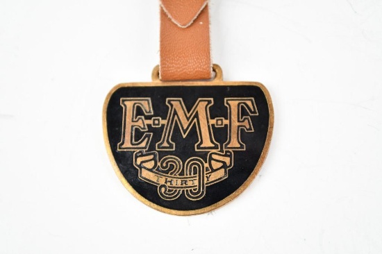 EMF Automobile Enamel Metal Watch Fob