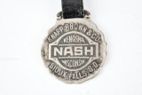Nash Automobile Metal Watch Fob