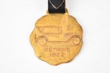 Detroit Automobile Metal Watch Fob