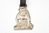 Weidely Bull Dog Motors Metal Watch Fob