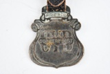 Hibbard Spencer Bartlett & Co. Metal Watch Fob