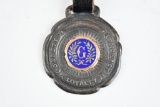 B.F. Goodrich Company Enamel Metal Watch Fob