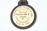 Gasoline Supply Company Celluloid Watch Fob