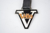 Velie Motor Vehicle Company Enamel Metal Watch Fob