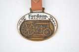 Fordson Tractor Company Enamel Metal Watch Fob