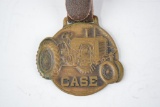Case Tractor Company Metal Watch Fob