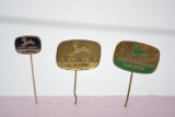 3-John Deere Lanz Stick Pins