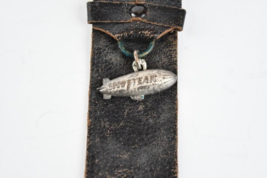 Good Year Tire Company Sterling Watch Fob