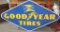 Goodyear Tires w/both logos Porcelain Sign (TAC)