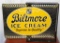 1962 Biltmore ice cream metal spinner flange sign