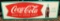 Coca-Cola fish tail logo sign of good Taste metal