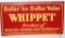 Whippet Willys Overland Embossed metal sign