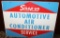 1960s Snap On Automotive Air Cond. service sign