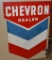 Chevron Dealer Porcelain Sign (TAC)