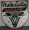 Panhandle Gasoline w/logo Porcelain Sign (TAC)