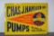 Chas. J. Hammer Pumps w/logo Metal Sign
