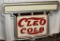 1941 Cleo cola porcelain self framed sign (TAC)