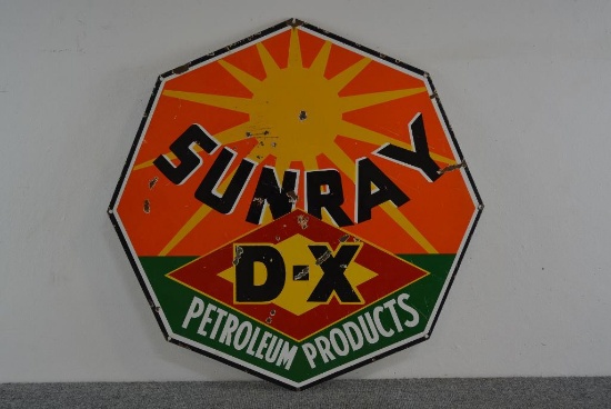 Sunray D-X Petroleum Products Sign (TAC)