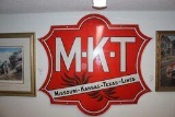 MKT Lines Railroad Porcelain Sign (TAC)