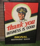 Signal independent dealer paper poster