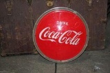 (updated) Coca-Cola (Halo) plastic light up round sign