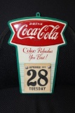 Coca-Cola Fish tail logo calendar (TAC)